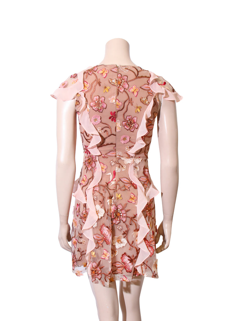 For Love & Lemons Botanic Short Sleeve Dress