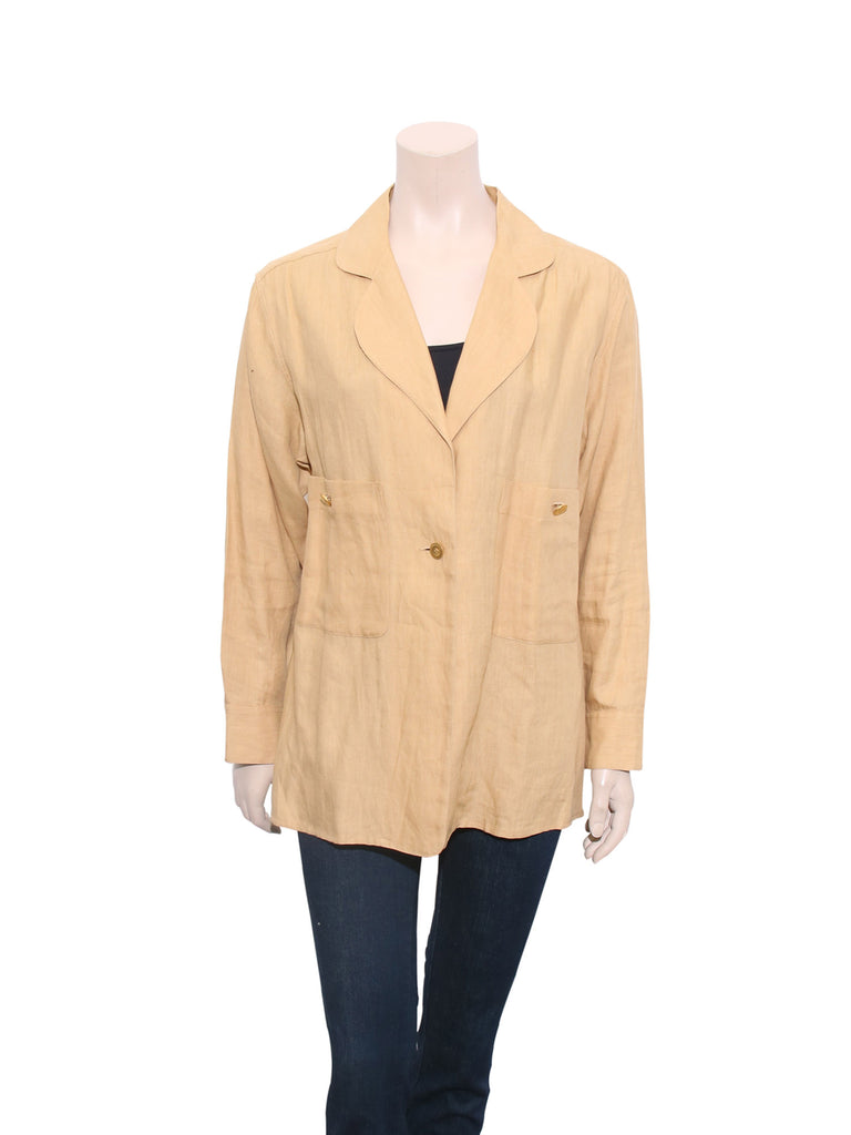 Chanel Linen Blazer