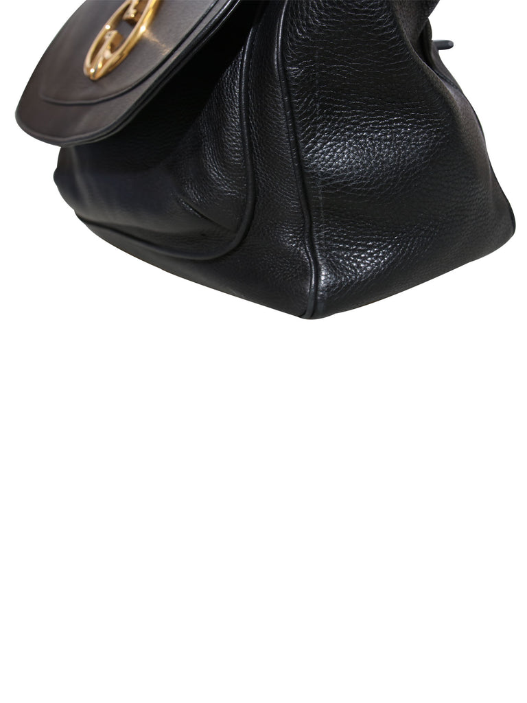 Gucci 1973 Leather Tote Bag