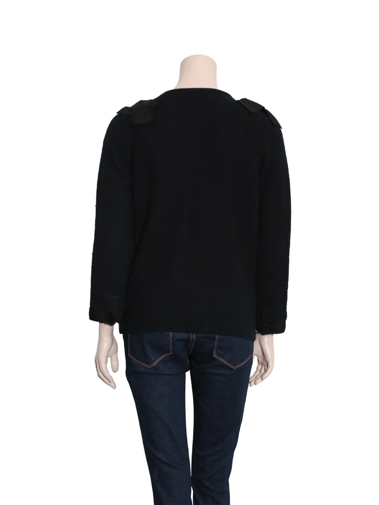 Malene Birger Bow Wool Sweater