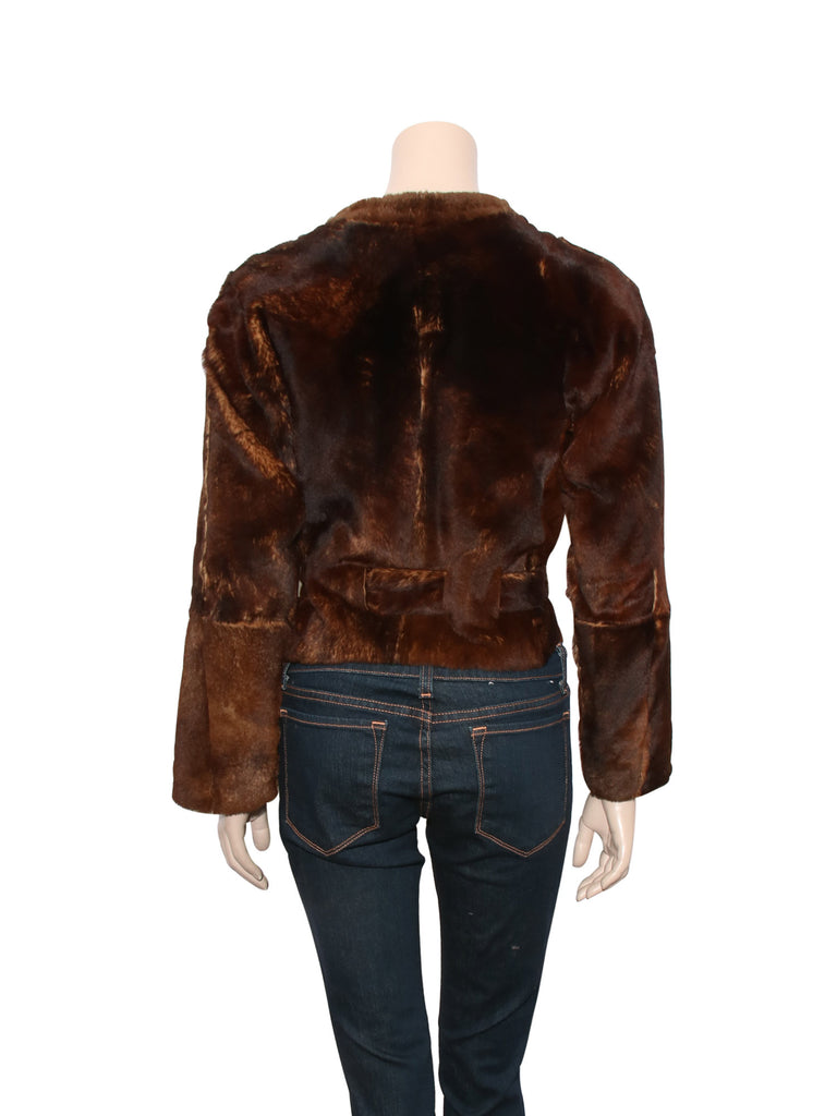 Dries Van Noten Fur Jacket