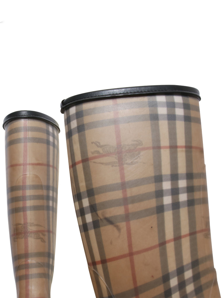 Burberry Haymarket Check Rainboots