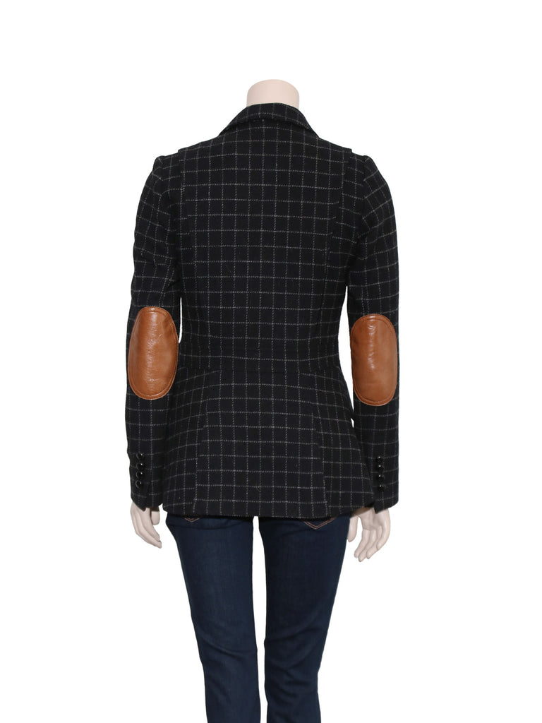 Smythe Check Wool Blazer