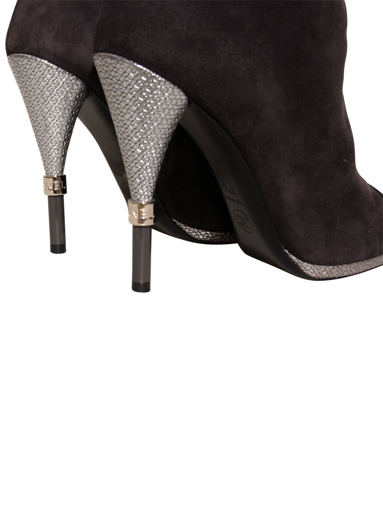 Suede Booties