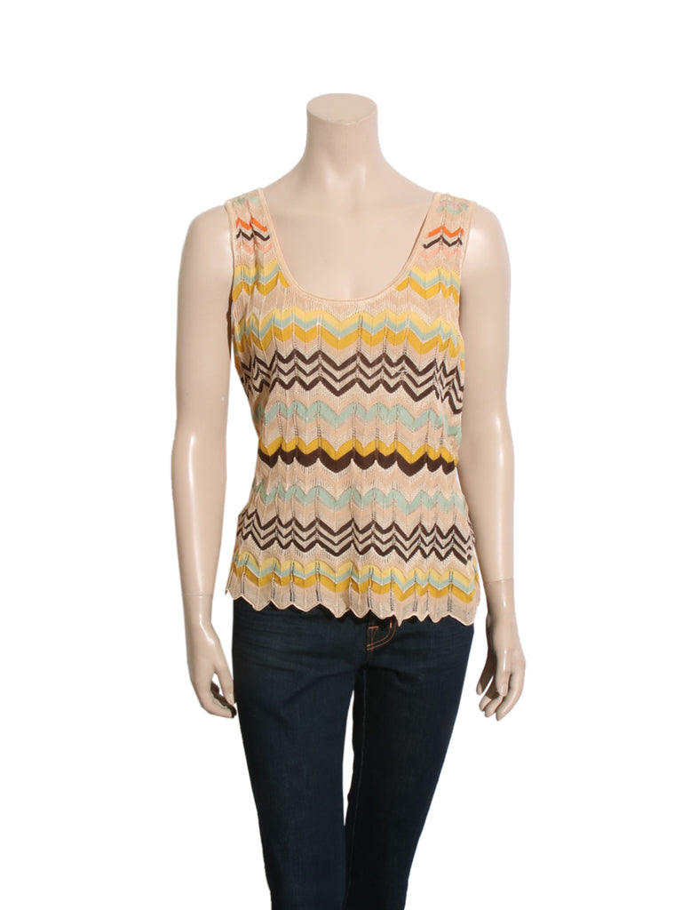 Sleeveless Knit Top