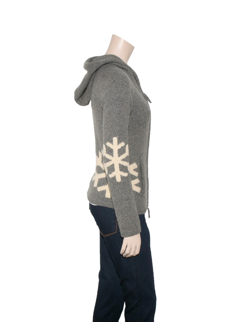 Fendi Wool Snowflake Hoodie