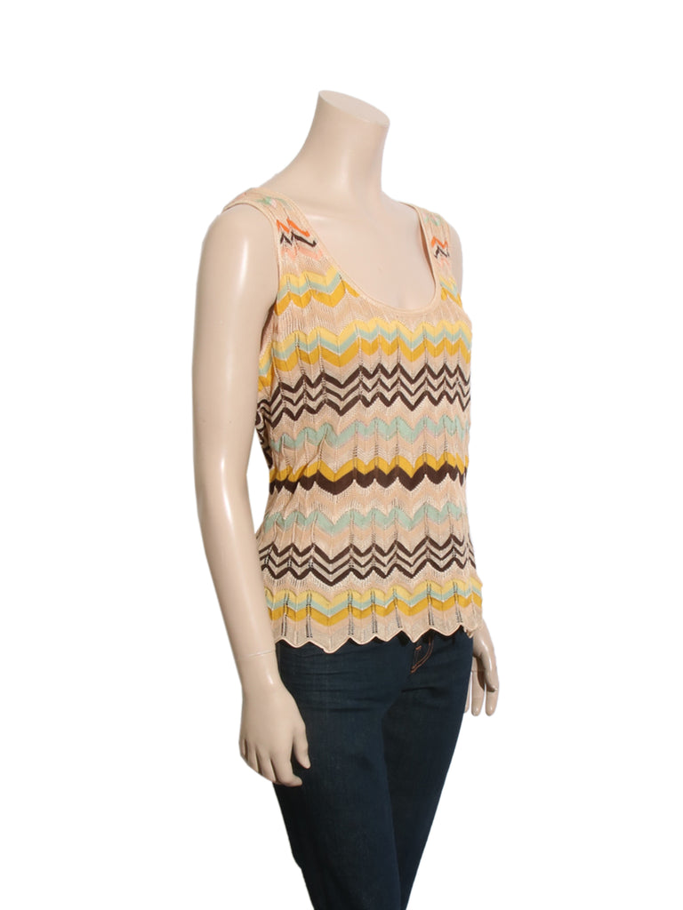 Sleeveless Knit Top