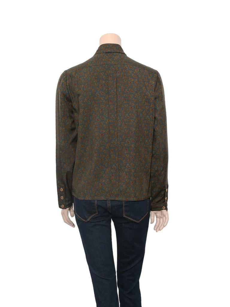 Chanel Vintage Paisley Blouse