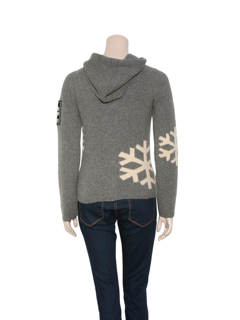 Fendi Wool Snowflake Hoodie