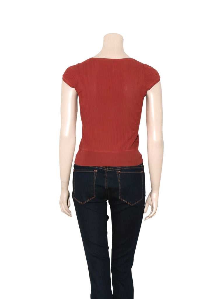 Akris Punto Ribbed Cotton T-Shirt