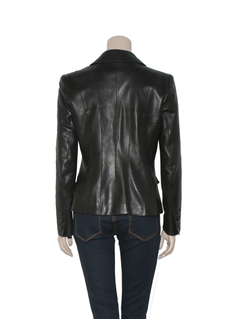 Chanel Vintage Leather Jacket