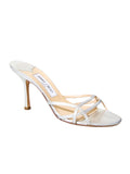 Jimmy Choo Metallic Leather Sandals