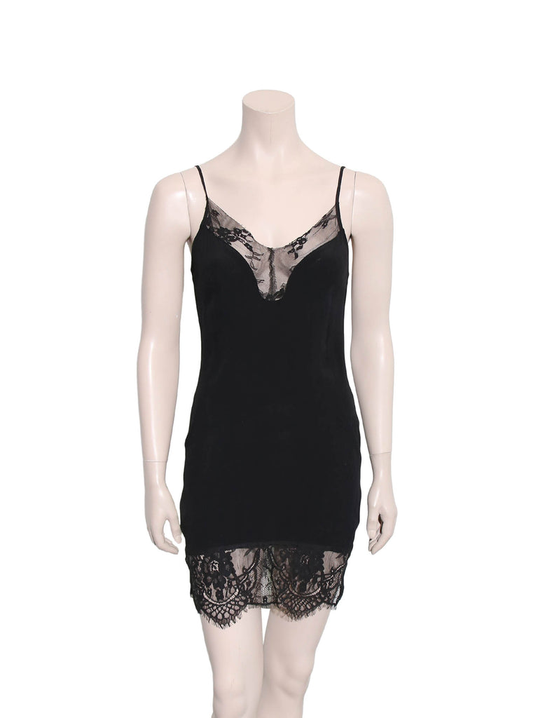 Lovers + Friends Lace Detail Slip Dress