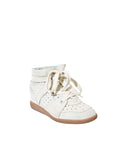 Isabel Marant Suede Bobby Wedge Sneakers