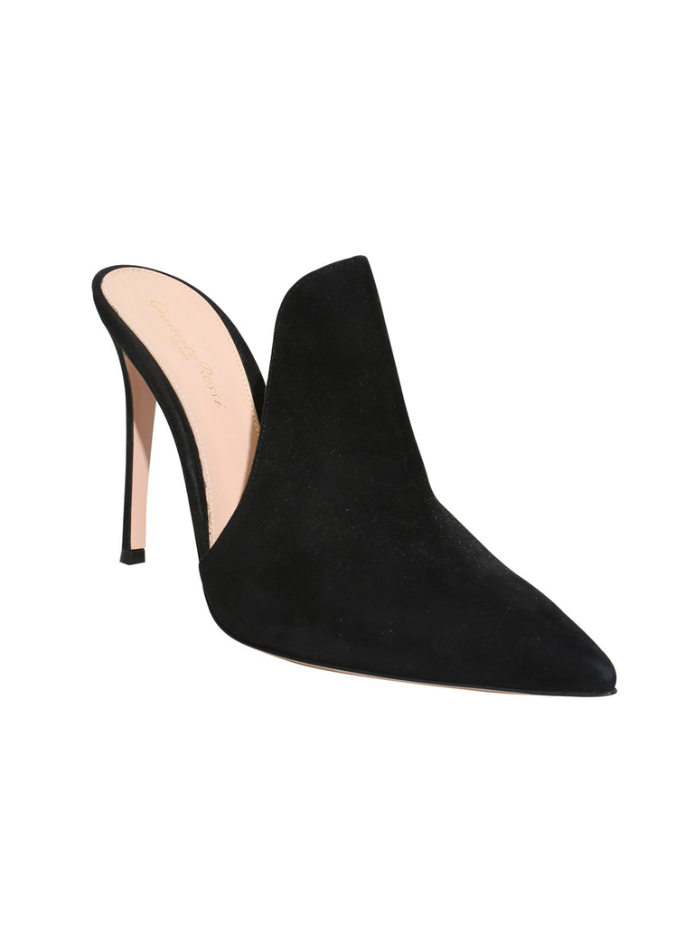 Gianvito Rossi Suede Mules