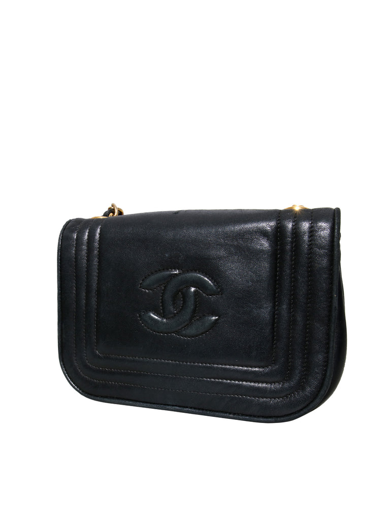 Chanel Vintage Lambskin Shoulder Bag