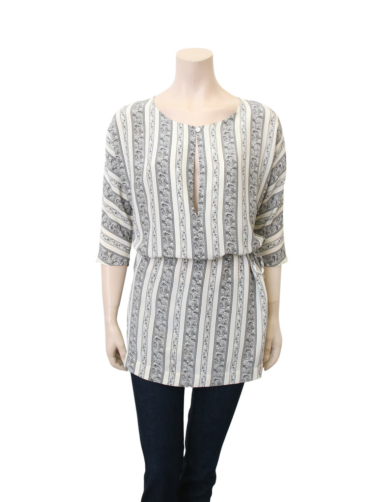 Elizabeth and James Printed Silk Tunic