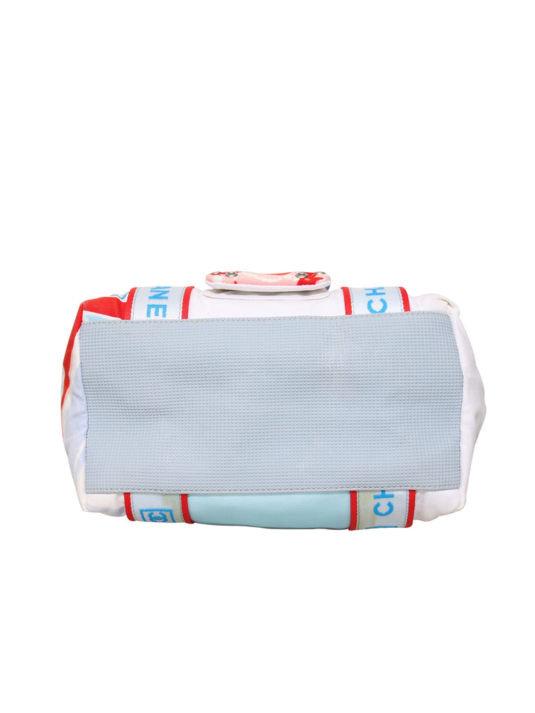 Chanel Vintage Canvas Tote Bag