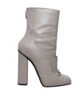 Gucci Horsebit Accent Leather Boots