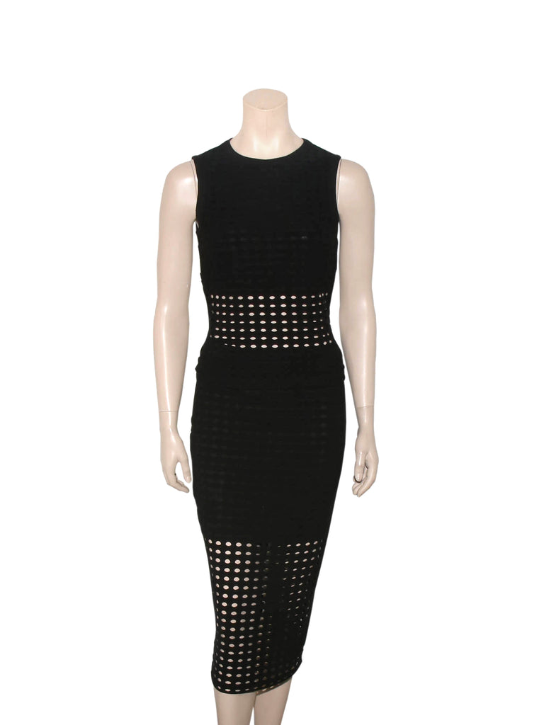 Alexander Wang Perforated Midi Skirt