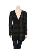 Burberry Silk Metallic Cardigan