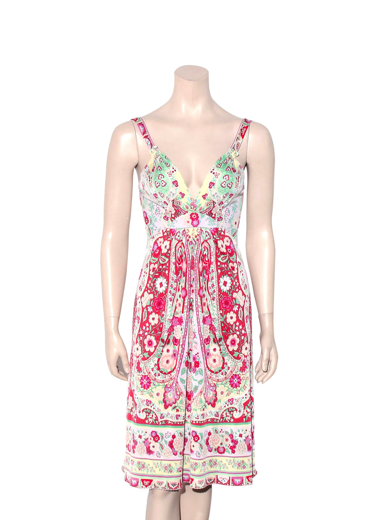 Elie Tahari Floral Silk Dress