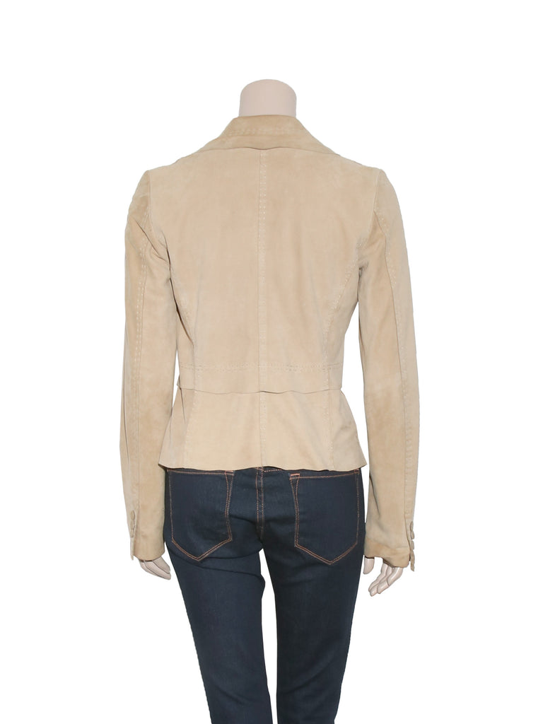 Elie Tahari Suede Blazer