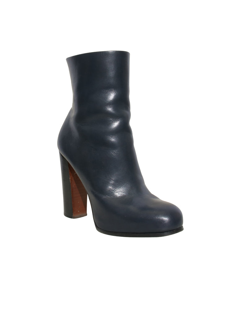 Celine Leather Booties