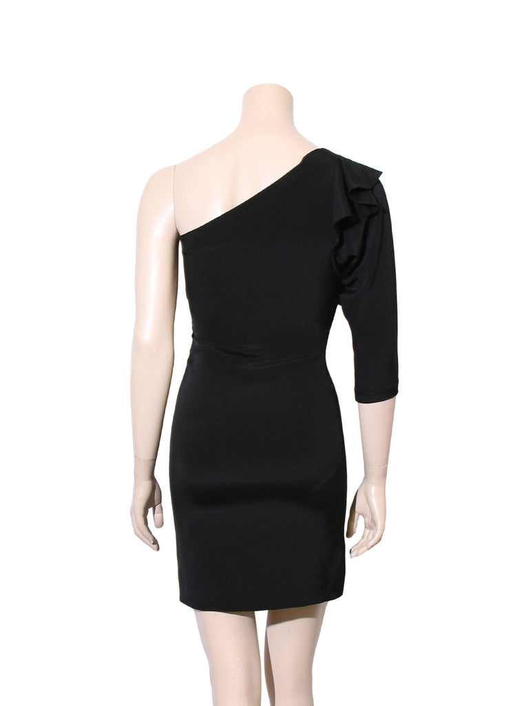 DVF Cobb One-Shoulder Dress