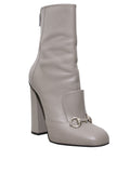 Gucci Horsebit Accent Leather Boots