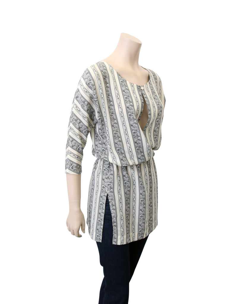 Elizabeth and James Printed Silk Tunic