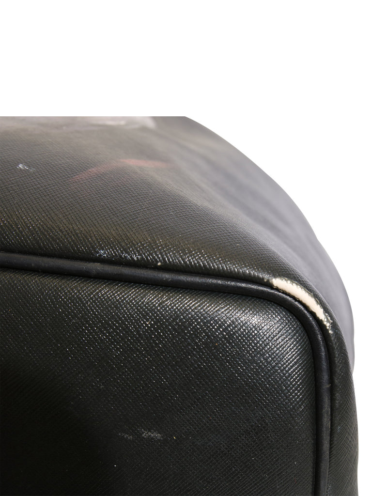 Printed Antigona Leather Tote