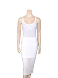 Alexander Wang Perforated Midi Skirt
