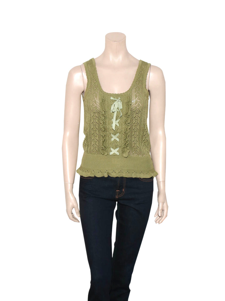 Nanette Lepore Crochet Tank