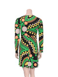 Pucci Silk Wrap-Front Dress