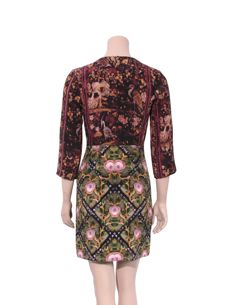 Mary Katrantzou Silk Printed Dress