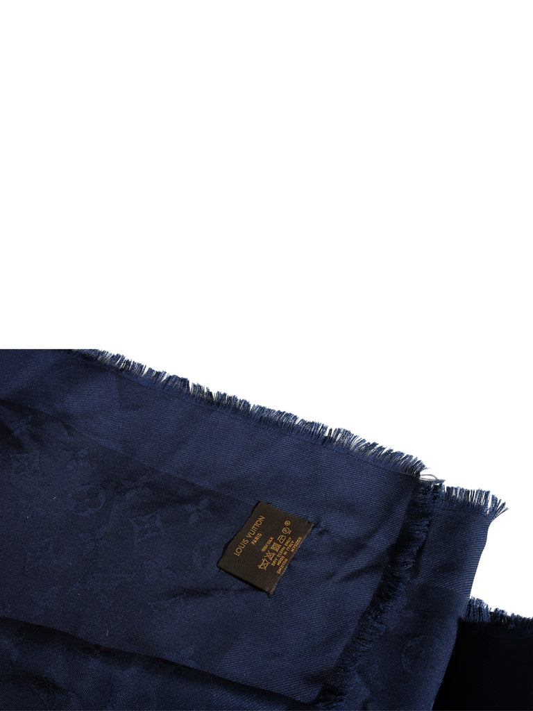 Silk Classique Monogram Shawl
