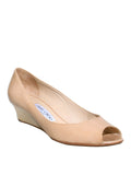 Jimmy Choo Patent Peep-Toe Wedges