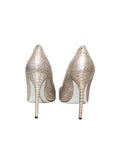 Tom Ford Metallic Snakeskin Pointed Pumps