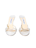 Jimmy Choo Metallic Leather Sandals