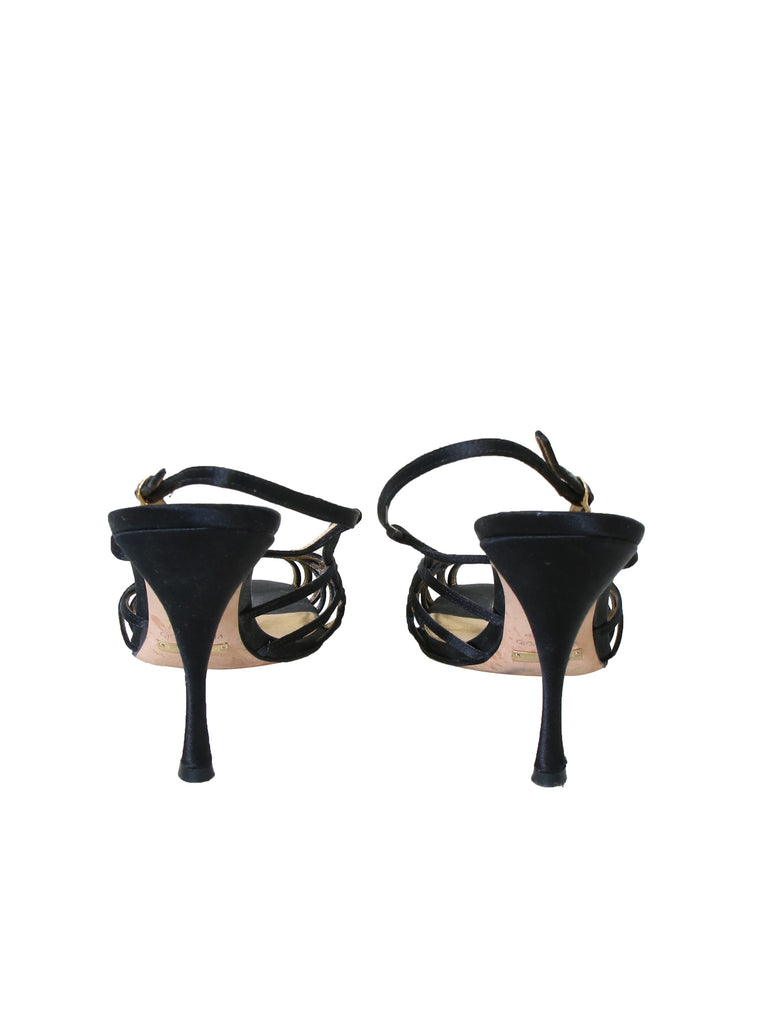 Dolce & Gabbana Satin Sandals