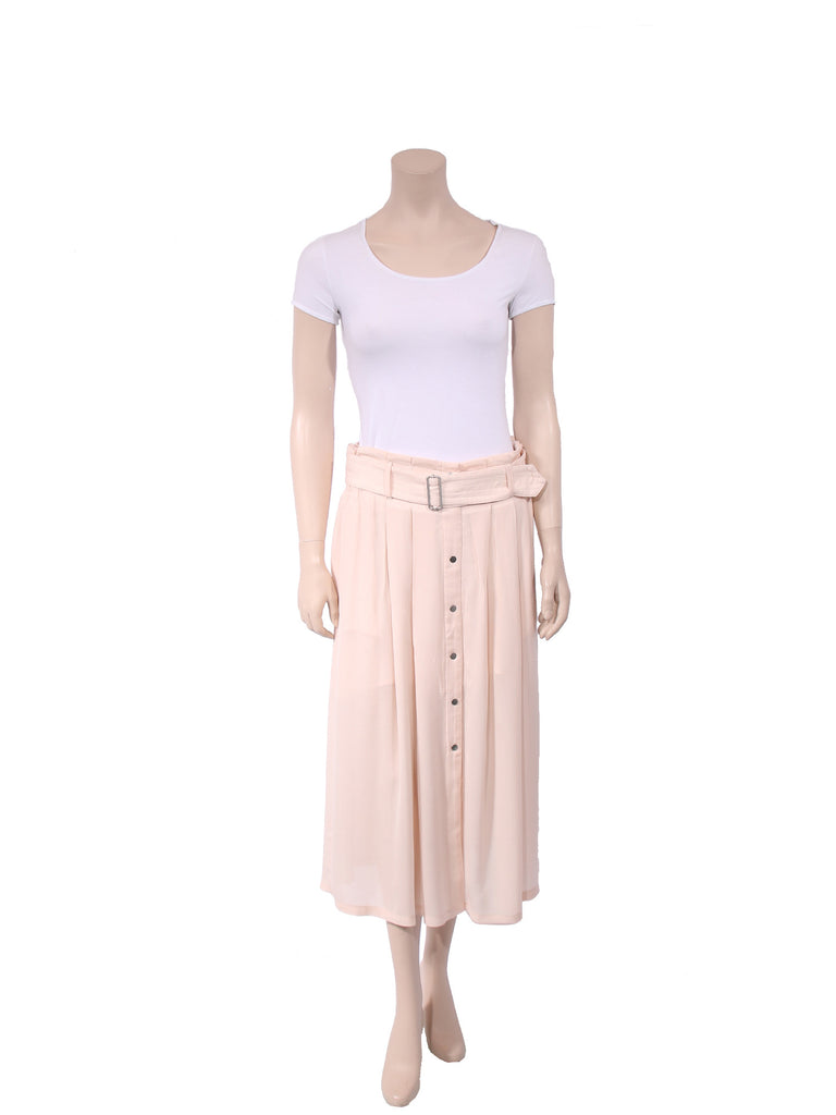 A.L.C. Silk Midi Skirt