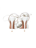 Aquazzura Wild Thing 105 Fringe-Trimmed Sandals
