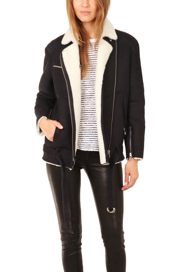Iro Noma Shearling Coat