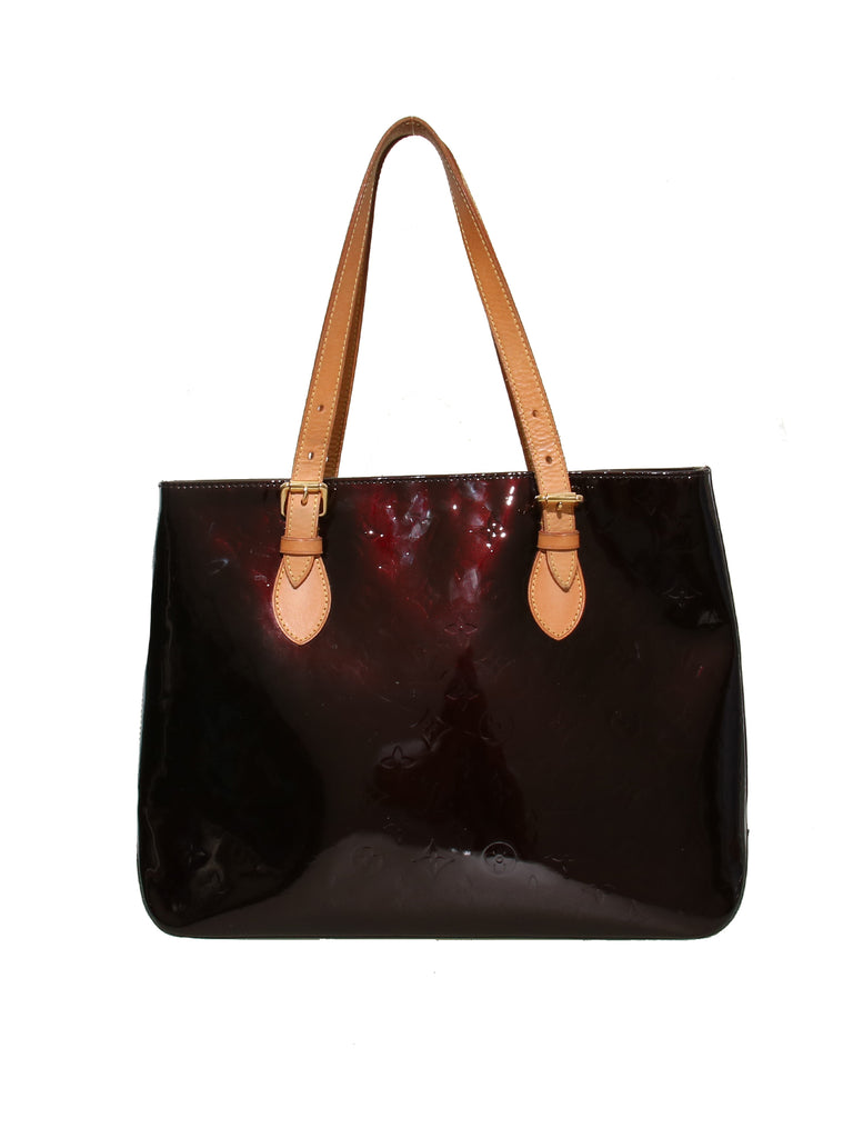 Louis Vuitton Monogram Vernis Brentwood Tote Bag
