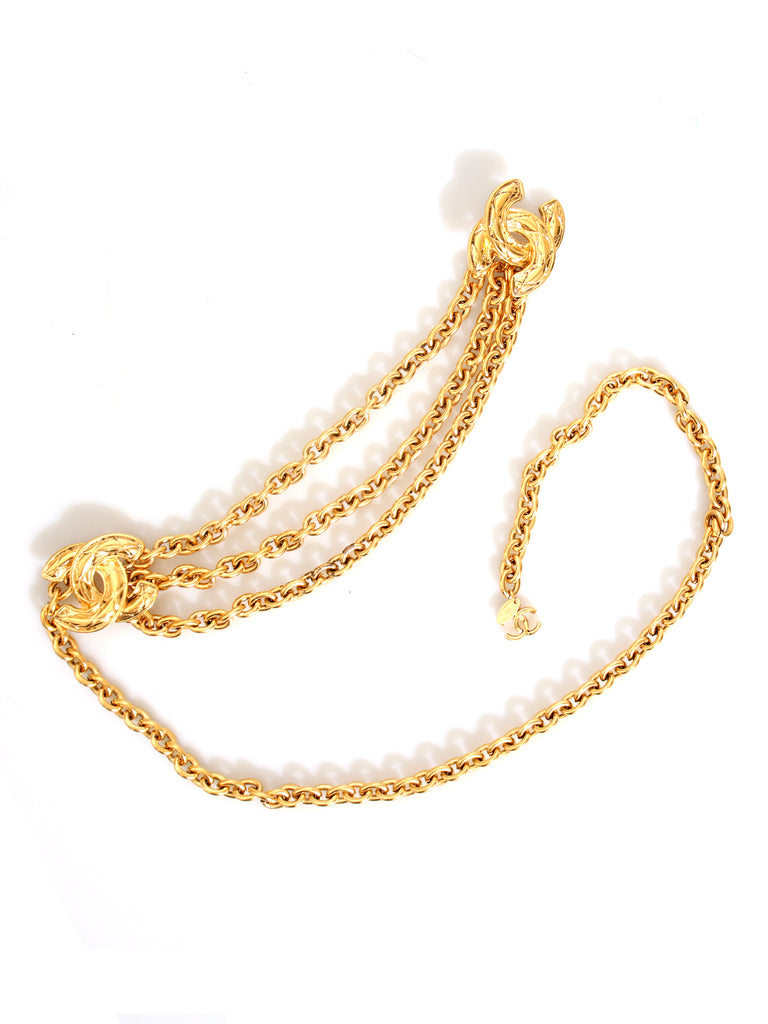 Chanel Vintage CC Chain-Link Belt