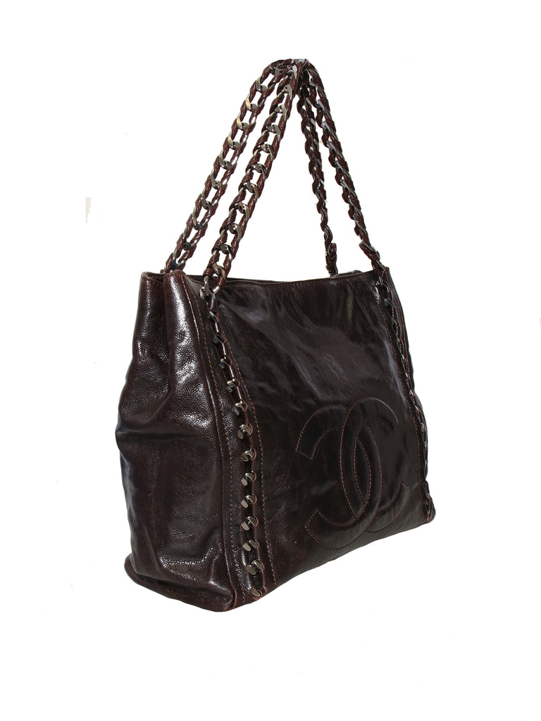 Chanel Luxe Ligne Leather Shoulder Bag