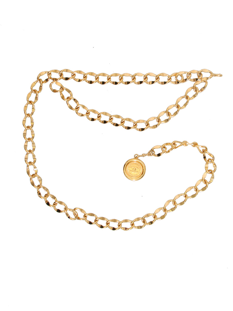 Chanel Vintage Medallion Belt