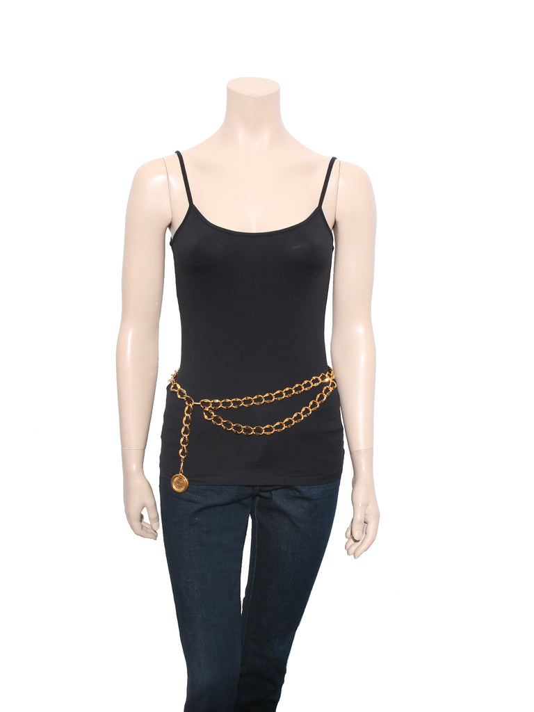 Chanel Vintage Medallion Belt