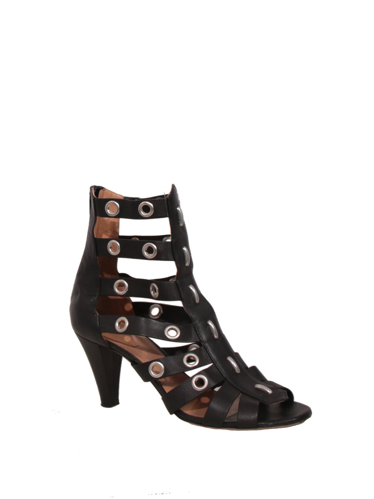 Chloe Leather Grommet Sandals